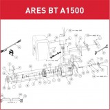 Запасные части для приводов откатных ворот BFT ARES BT A1500 (2021)
