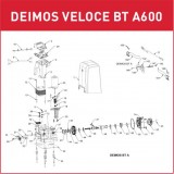 Запасные части для приводов откатных ворот BFT DEIMOS VELOCE BT A600 (2021)