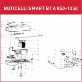 Запасные части для приводов гаражных ворот BFT BOTICELLI SMART BT A 850-1250 (2021)
