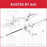Запасные части для приводов распашных ворот BFT KUSTOS BT A40 (2021)