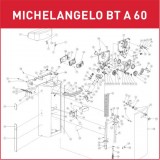 Запасные части для автоматических шлагбаумов BFT MICHELANGELO BT A 60 (2021)