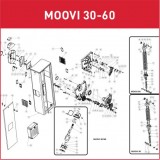 Запасные части для автоматических шлагбаумов BFT MOOVI 30-60 (2021)